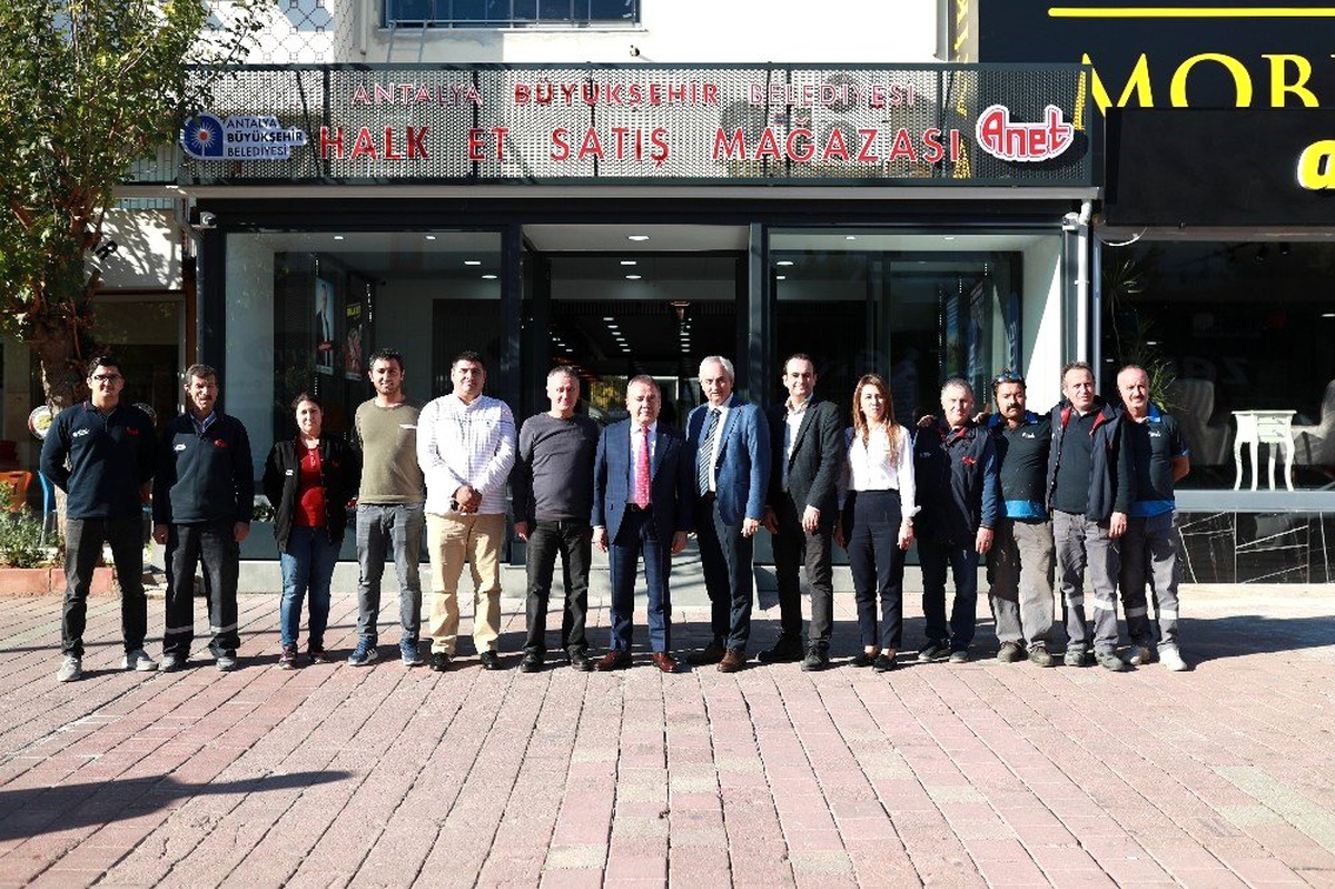 Antalya\'da Halk Et Satış Mağazası 11 Aralık\'ta açılacak