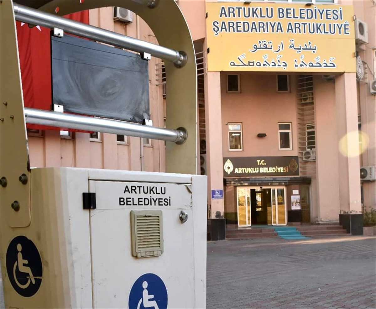 Artuklu Belediyesi\'nden engelli dostu çalışma