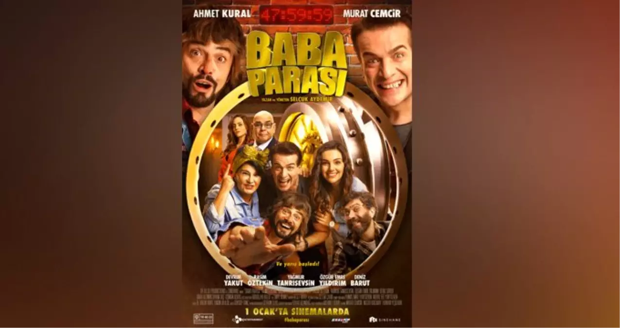 Baba Parası filminin afişi sinemaseverlerin beğenisine sunuldu