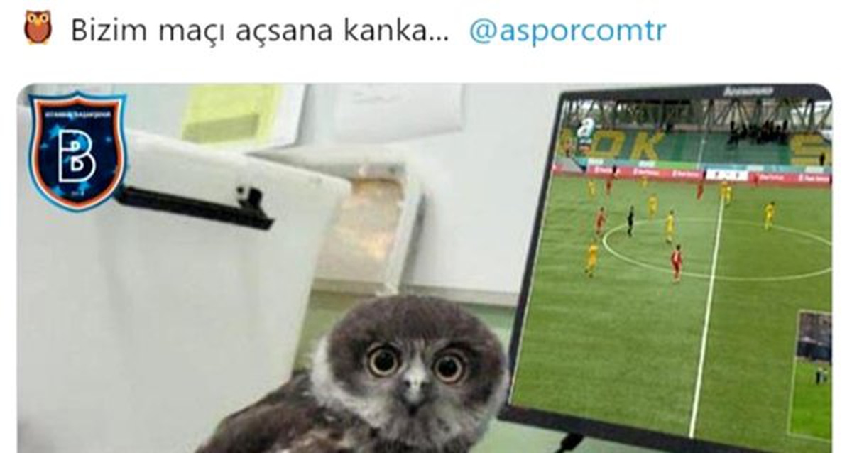 Başakşehir\'den yayıncı kuruluşa espirili gönderme!