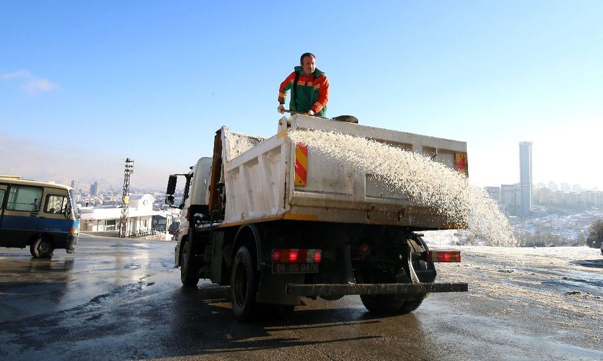 Çankaya karla mücadeleye hazır