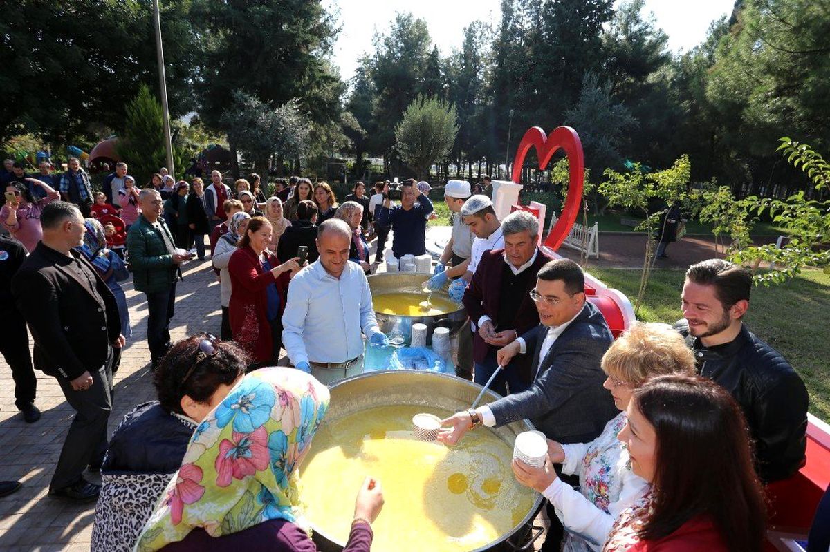 DokumaPark\'ta keşkek ikramı