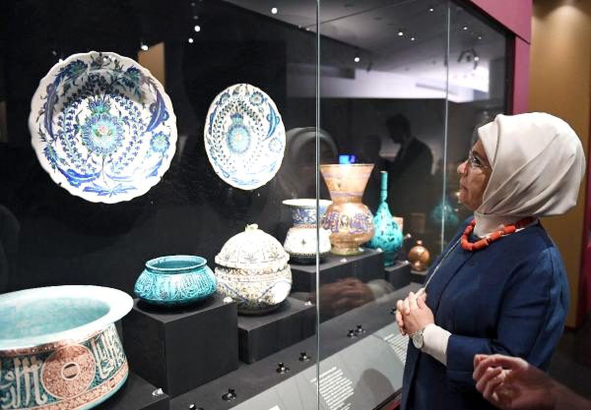 Emine Erdoğan, British Museum\'u gezdi