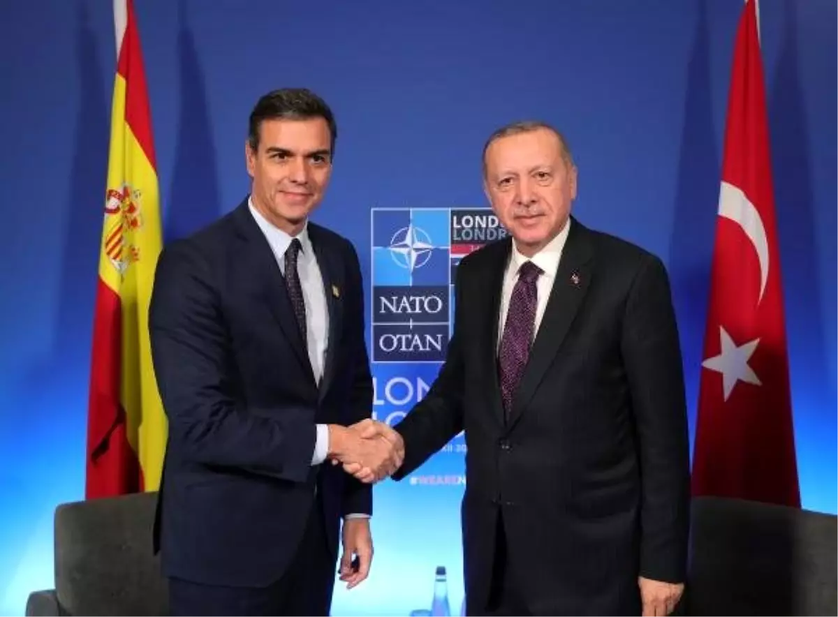 Erdoğan, İspanya Başbakanı Pedro Sanchez\'i kabul etti