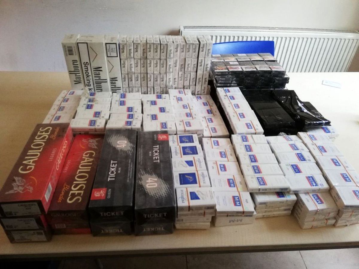 Gaziantep\'te bin 190 paket kaçak sigara ele geçirildi