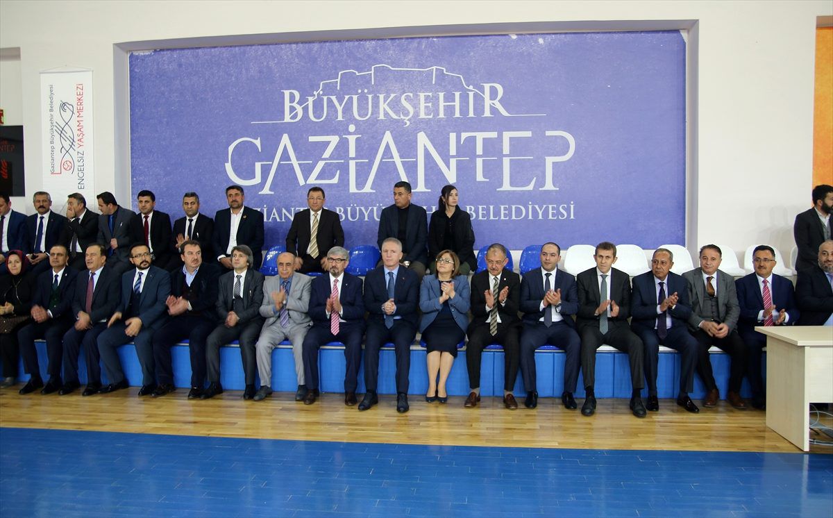 Gaziantep\'te engellilerden renkli kutlama etkinliği