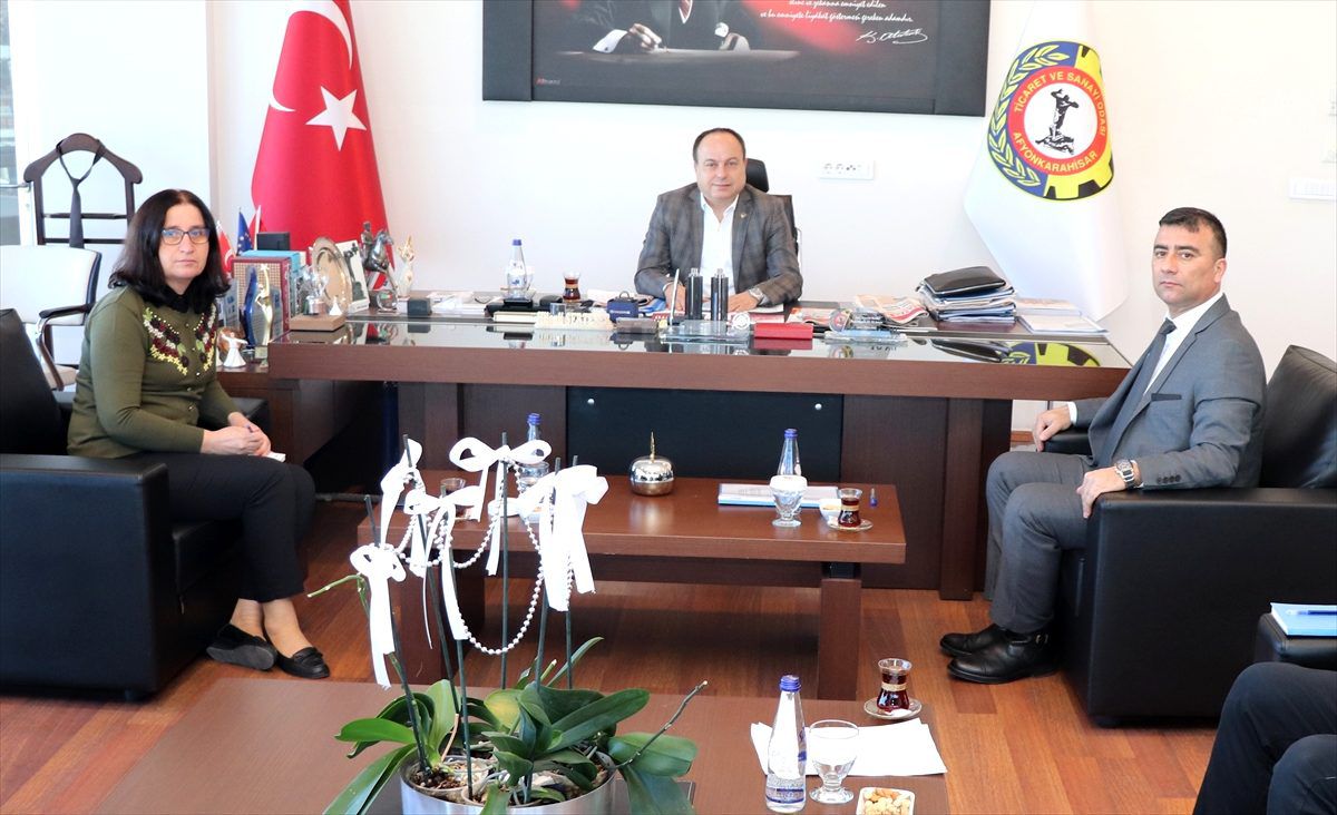 İŞKUR Müdürü Karakaya\'dan ATSO\'ya ziyaret