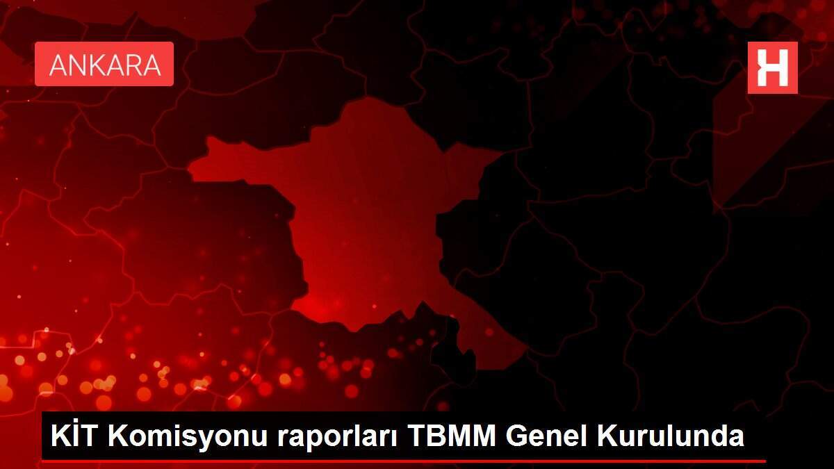 KİT Komisyonu raporları TBMM Genel Kurulunda