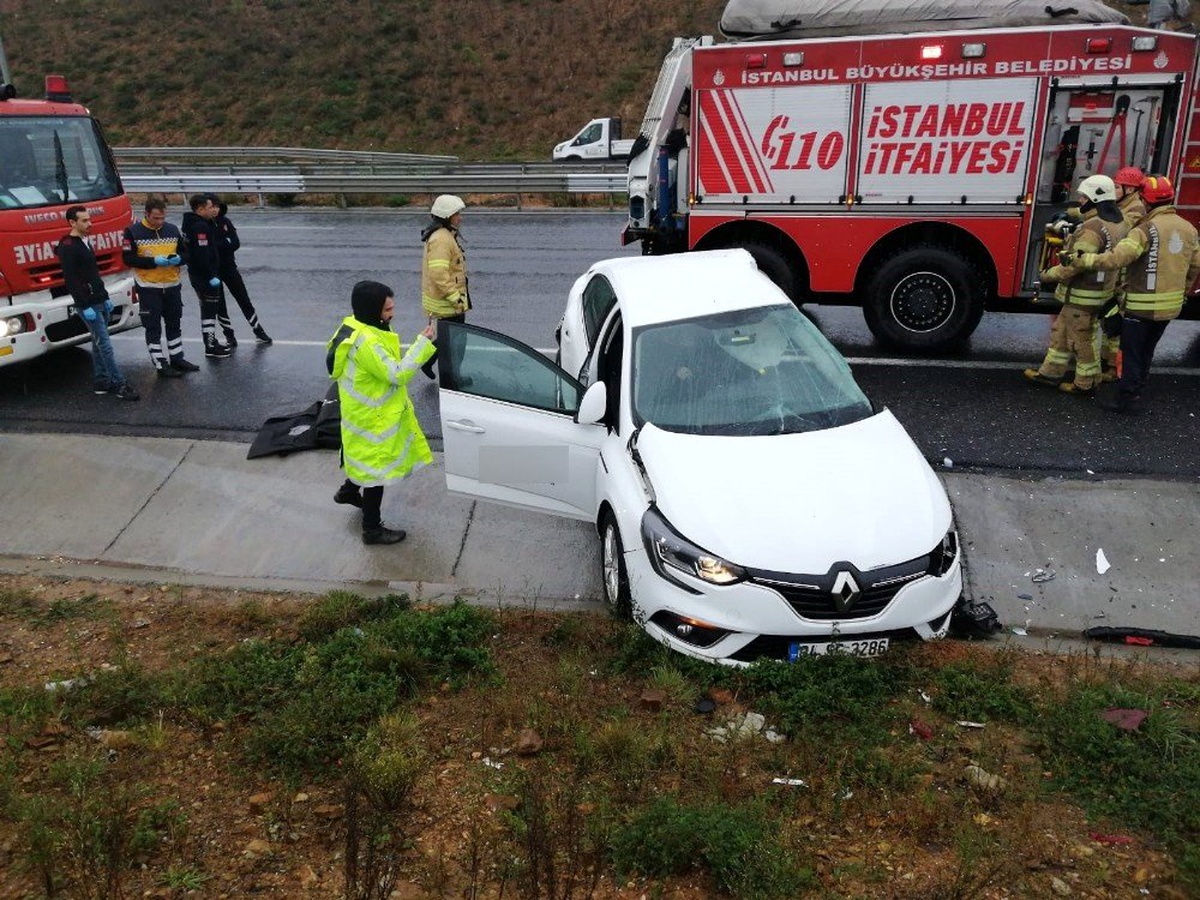 Kuzey Marmara otoyolunda feci kaza: 1 ölü
