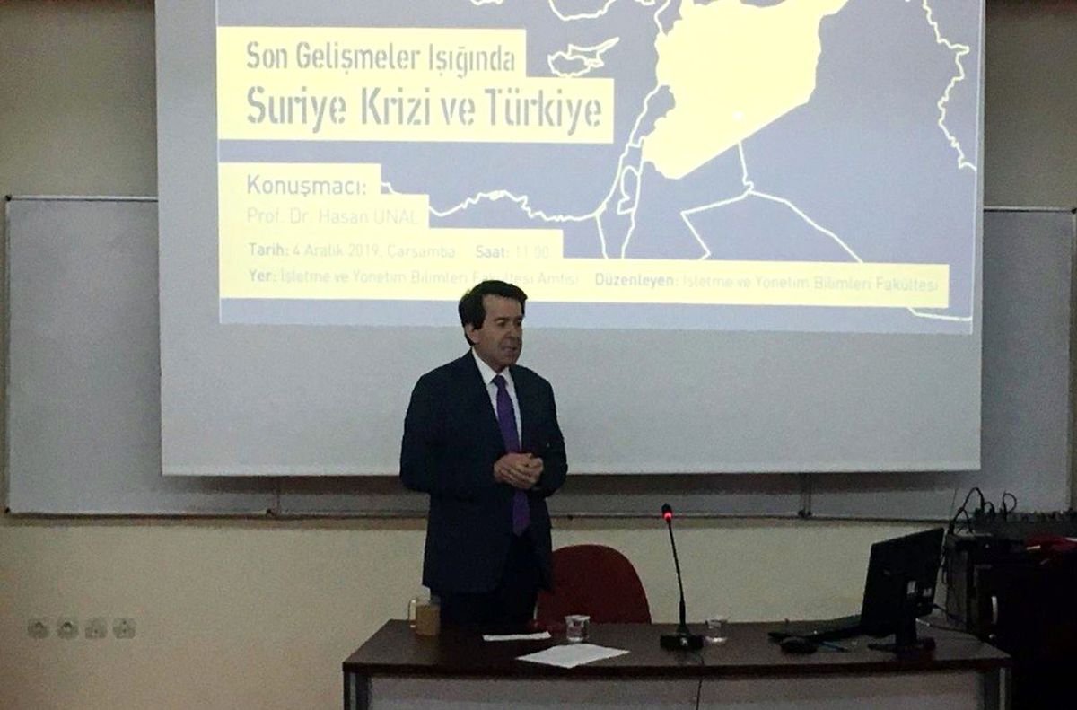 Maltepe Üniversitesinde "Son Gelişmeler Işığında Suriye Krizi ve Türkiye" konferansı