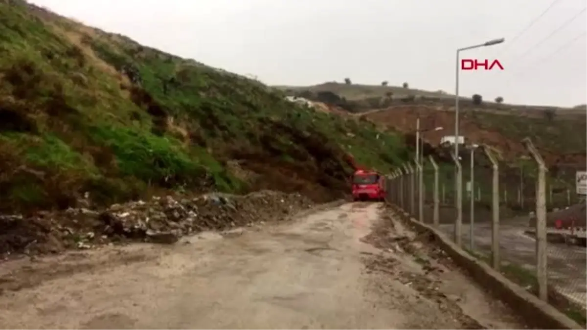 Manisa uçurumda mahsur kalan işçiyi itfaiye kurtardı