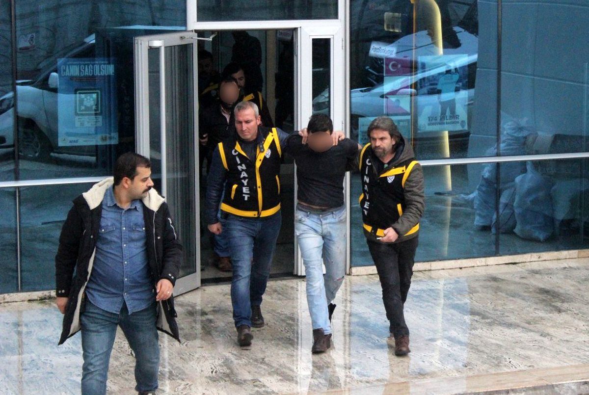 Polisi vuran zanlı adliyeye sevk edildi