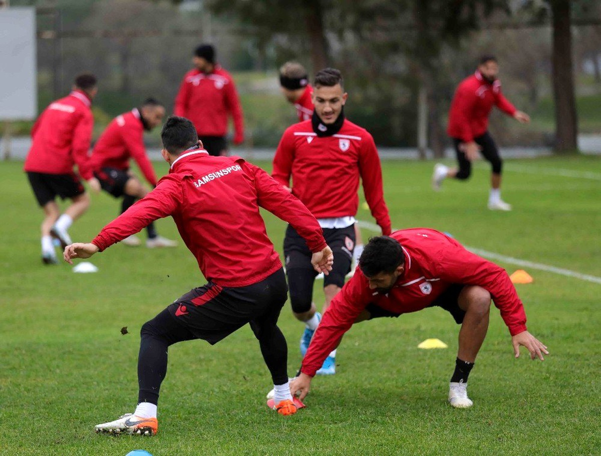 Samsunspor, Çaykur Rizespor maçı hazırlıklarını tamamladı