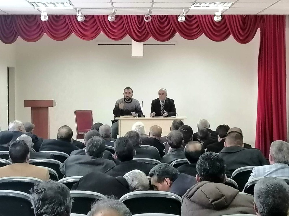 Başkan Ensari, muhtarlarla bir araya geldi