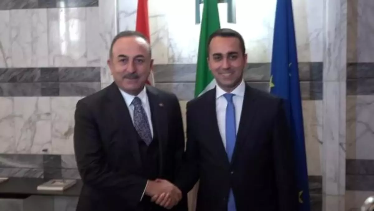 Çavuşoğlu, İtalya Dışişleri Bakanı Luigi Di Maio ile görüştü