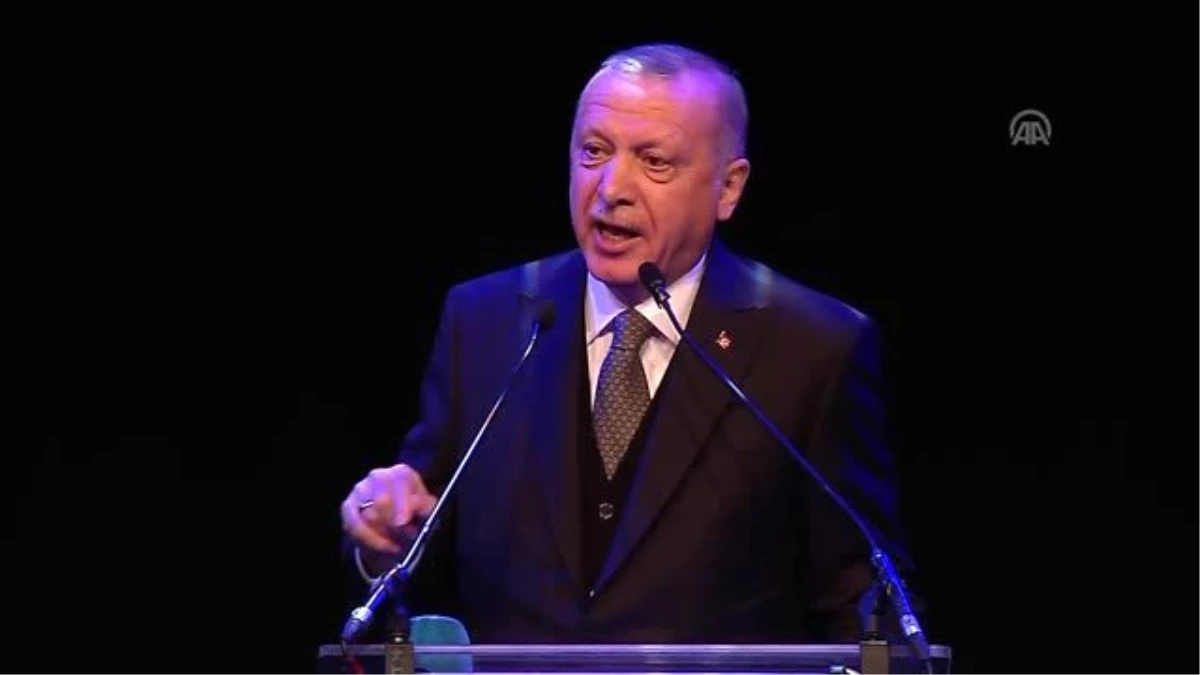 Erdoğan: "Silah üzerinden, ölüm üzerinden, acı, kan, baskı ve tehdit üzerinden ülkemize kurulan...