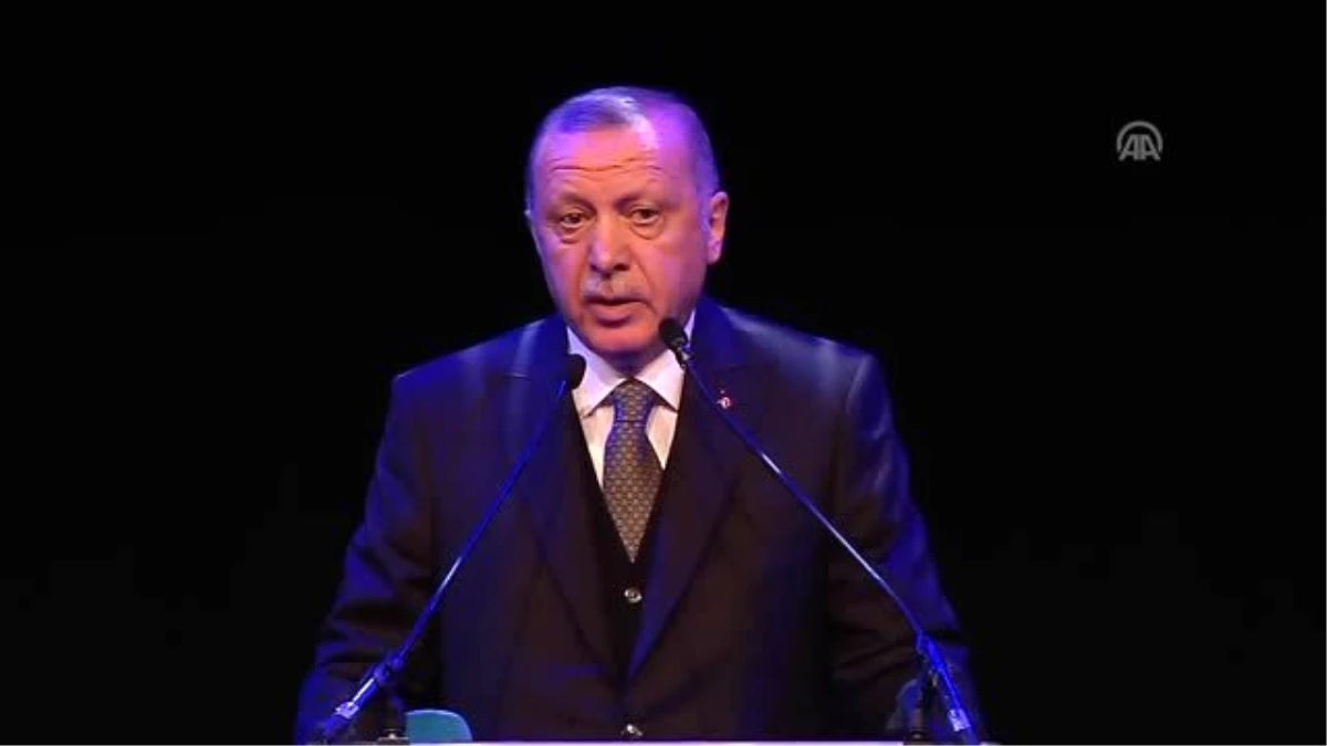 Erdoğan: "Terör örgütlerine bilabedel on binlerce tırla silah, mühimmat, araç gönderenler bize...