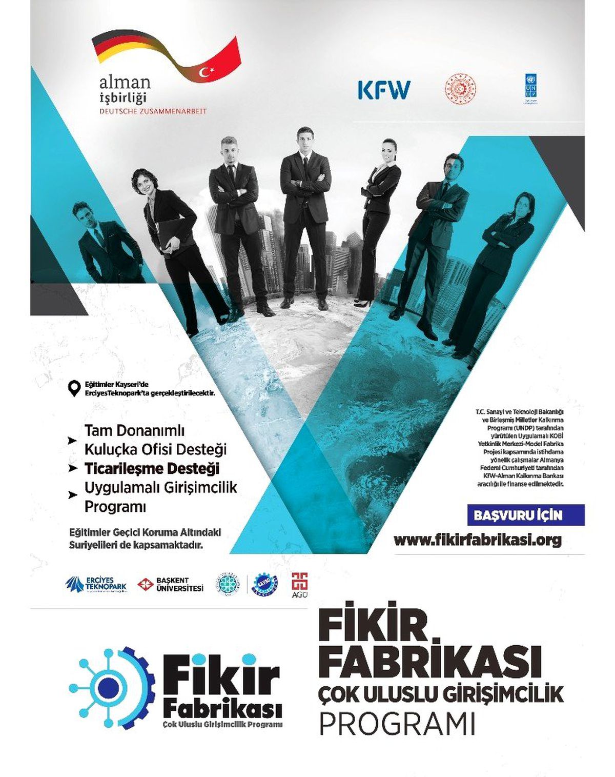 Fikir Fabrikası Çok Uluslu Girişimcilik Programına Başvurular Başladı !