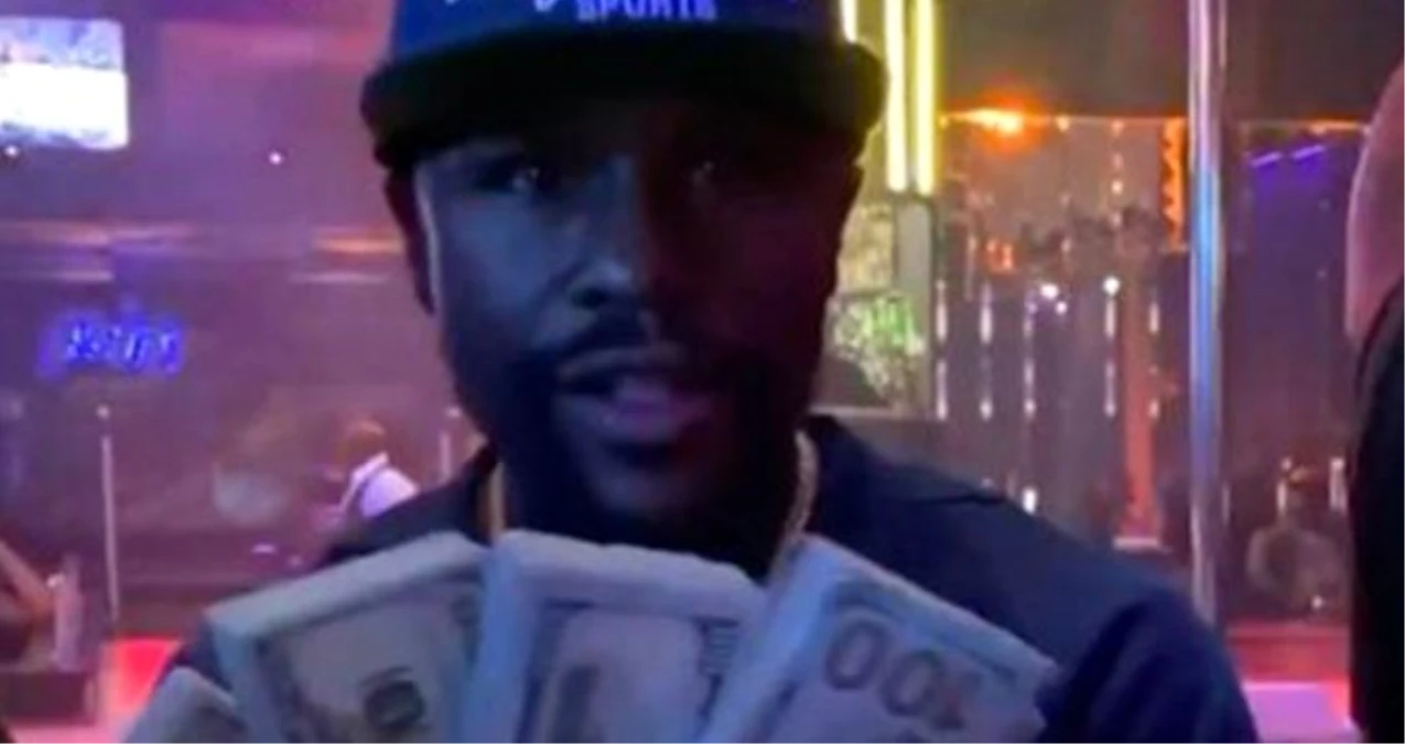 Floyd Mayweather gece kulübünde dansçılara 100 bin dolar dağıttı