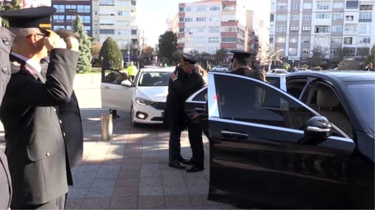 Jandarma Genel Komutanı Orgeneral Çetin, Kırklareli Valisi Bilgin\'i ziyaret etti