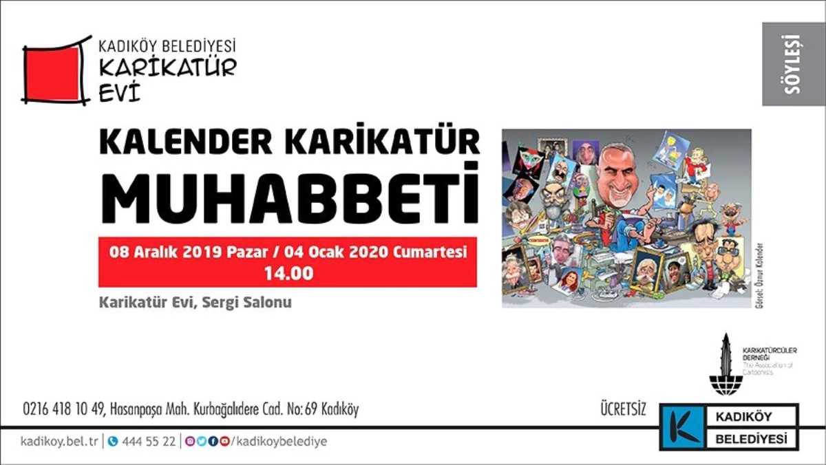 \'Kalender Karikatür Muhabbeti\' Ahmet Selçuk İlkan\'ı konuk ediyor