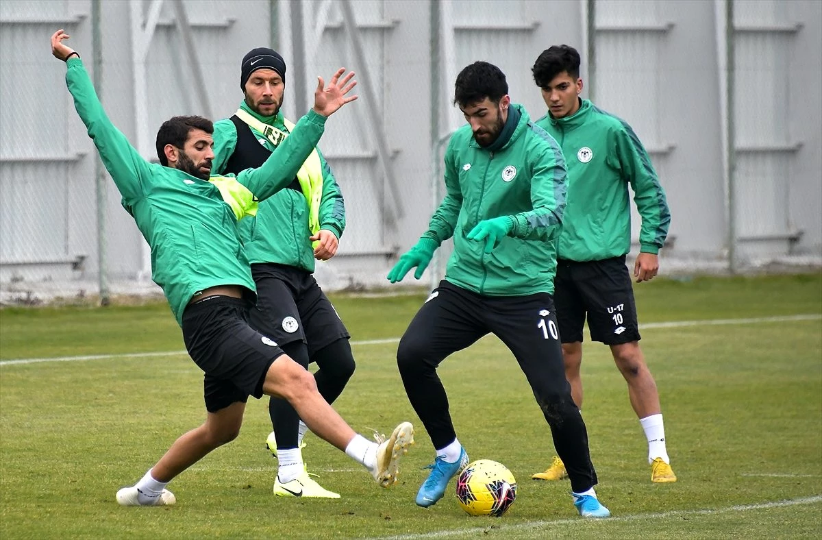 Konyaspor\'da, Gaziantep Futbol Kulübü maçı hazırlıkları