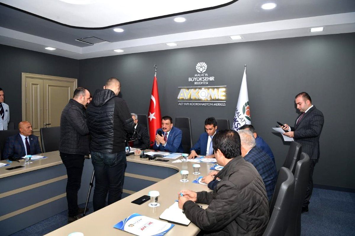 Malatya\'da karla mücadeleye hazır