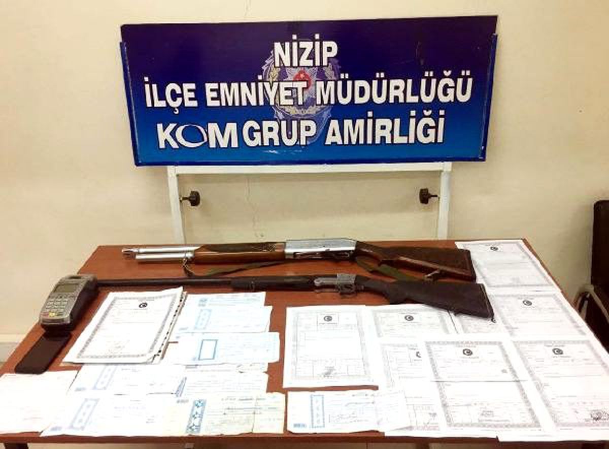 Nizip\'te tefecilik operasyonu: 3 gözaltı