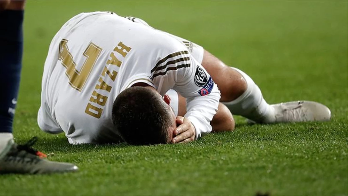 Real Madrid\'in yıldız ismi Eden Hazard sakatlığı sebebiyle El Clasico\'da oynayamayacak