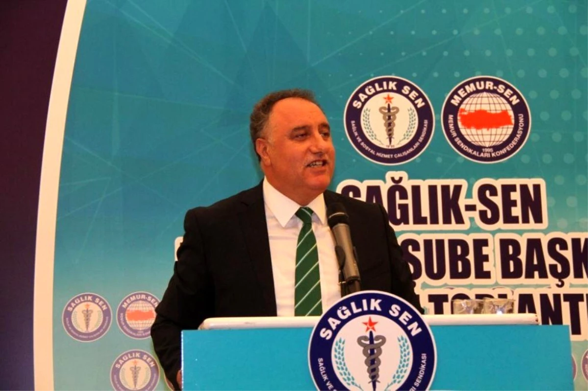 Sağlık-Sen Diyarbakır Şube Başkanı Ensarioğlu: "Miladını dolduran mevcut döner sermaye yönetmeliği...