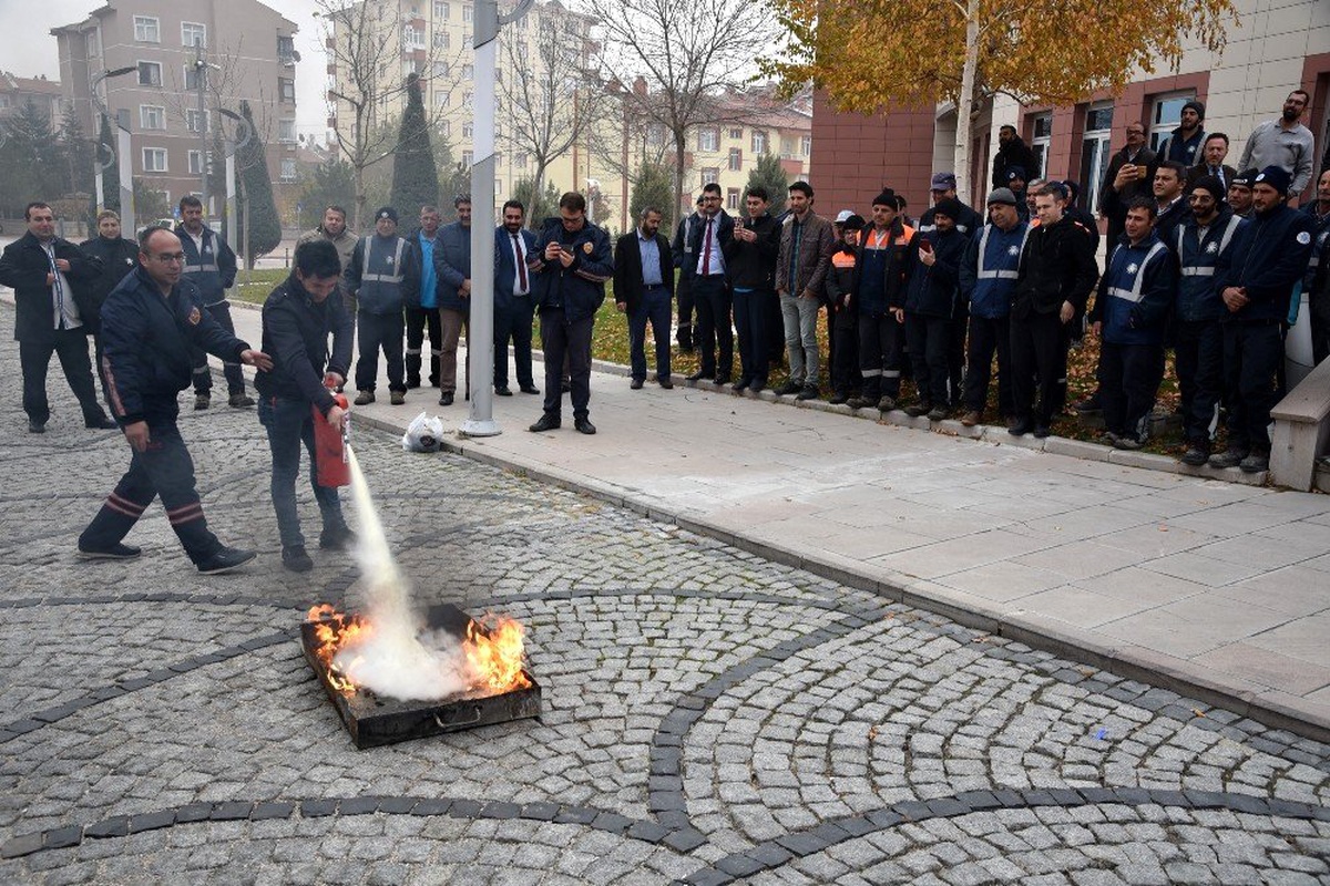 Selçuklu\'da doğal afetlere karşı hazırlık eğitimi