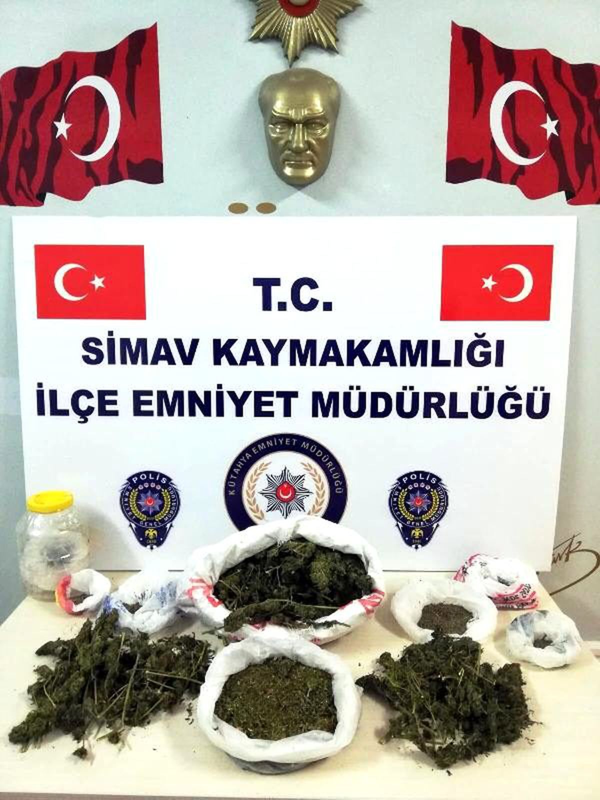Simav\'da uyuşturucuya 1 tutuklama