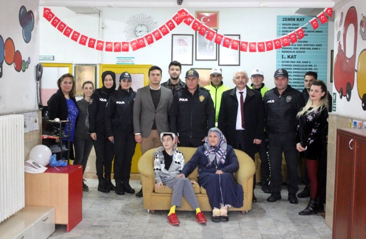 Tavşanlı polisinden ziyaret