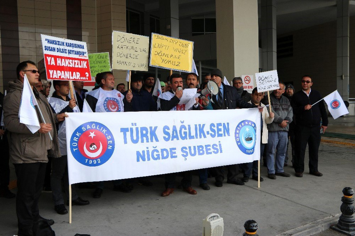 Türk Sağlık-Sen Niğde Temsilciliği Açıklaması