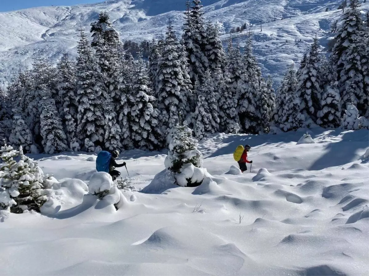 Uludağ\'da kaybolan 2 dağcı için Eskişehir\'den destek