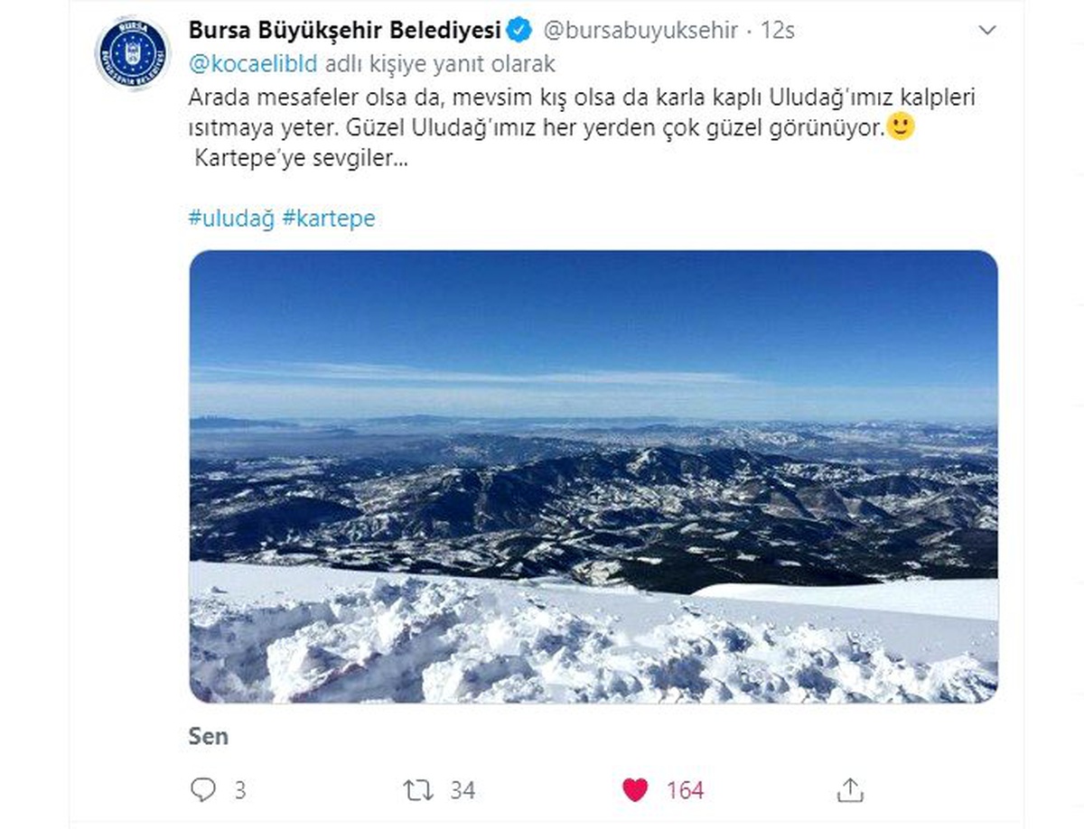 Zirveden birbirlerini selamladılar