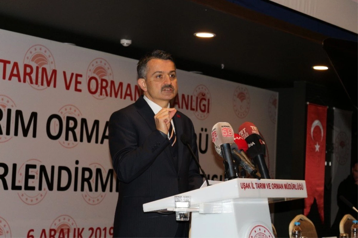 Bakan Pakdemirli: "2020 yılı bütçesinin 54,5\'i tarımsal desteklere ayrıldı"