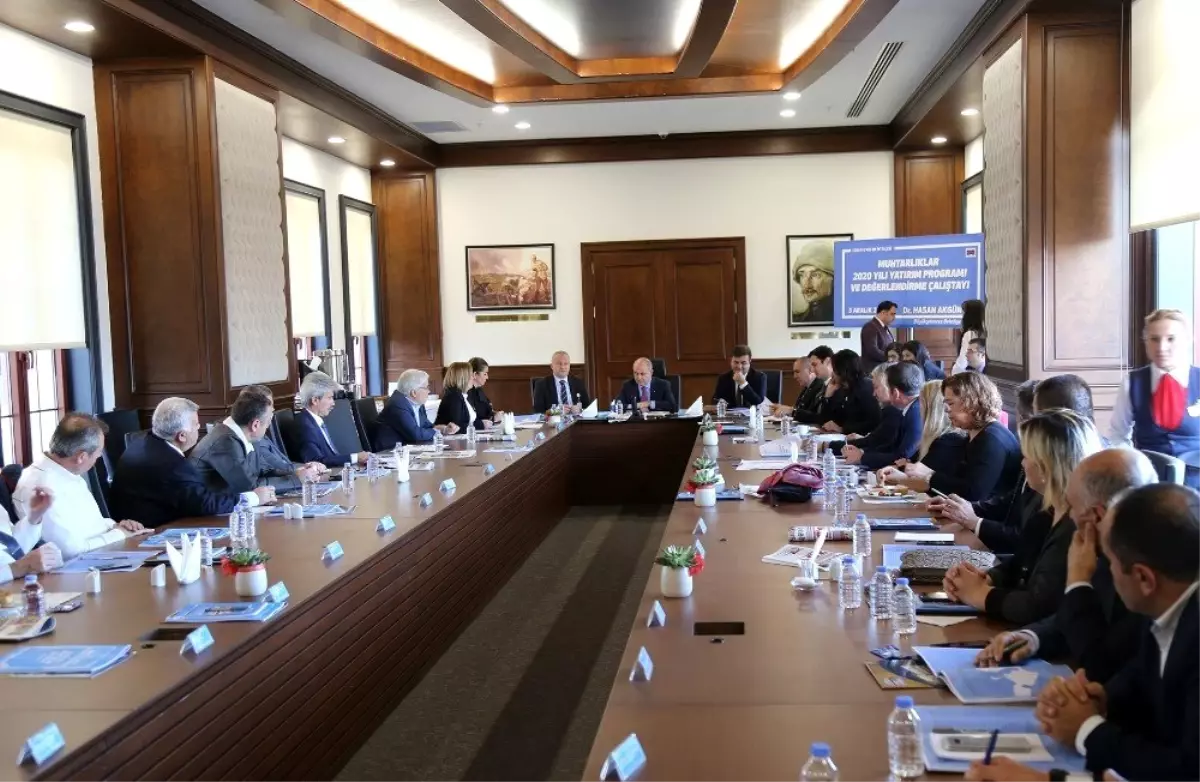 Başkan Akgün, mahalle muhtarları ile birlikte 2020 yılını planladı