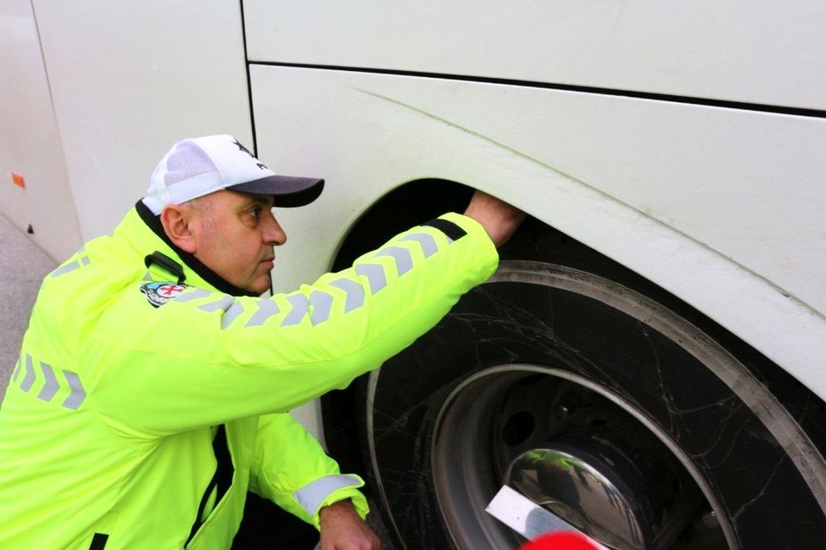 Batman polisinden trafik denetimi