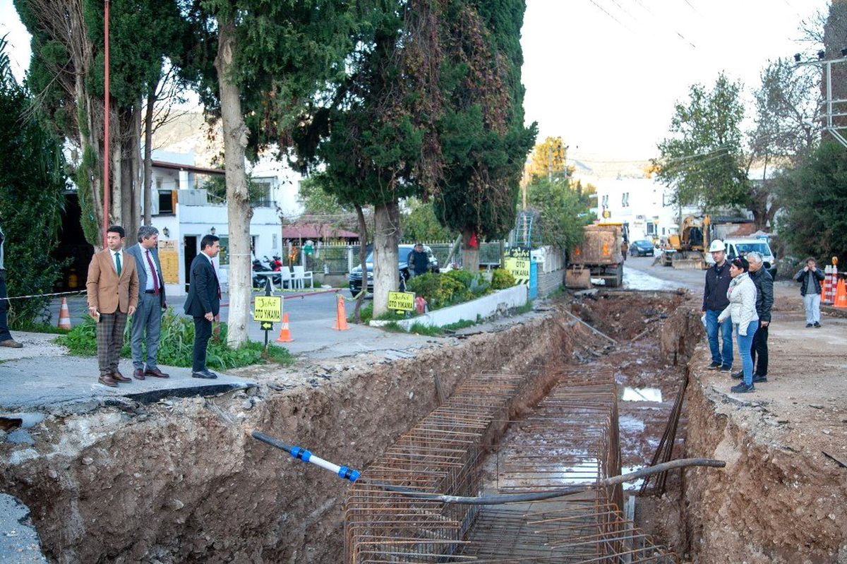 Bitez\'de taşkın sorunu çözüme kavuşuyor