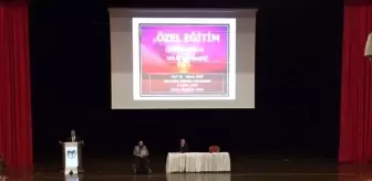 Engelli'nin, 'dünü, bugünü, yarını' konferansı verildi