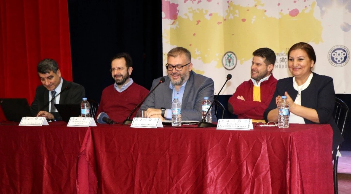 Erzincan\'da "Göç, Göçmenler Algılar ve Gerçekler" adlı konferans düzenlendi