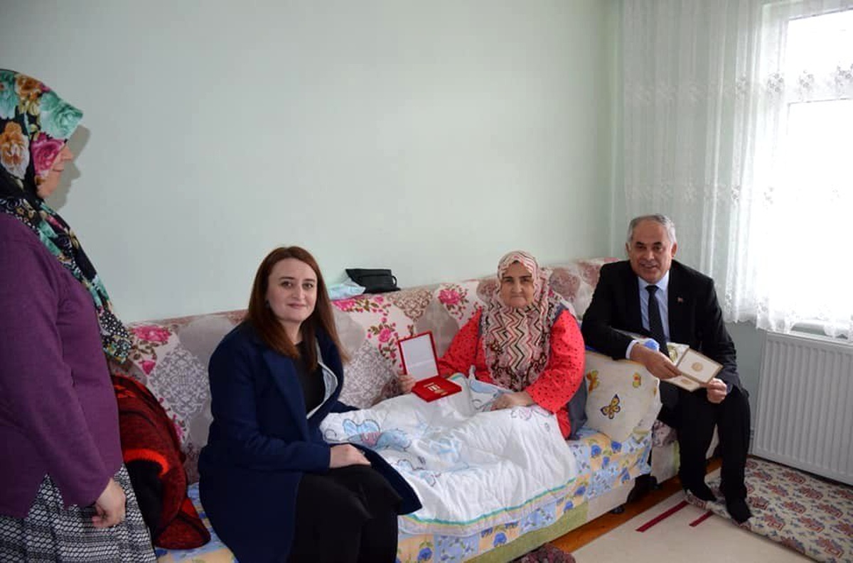 Gazilere madalyaları ve beratları verildi