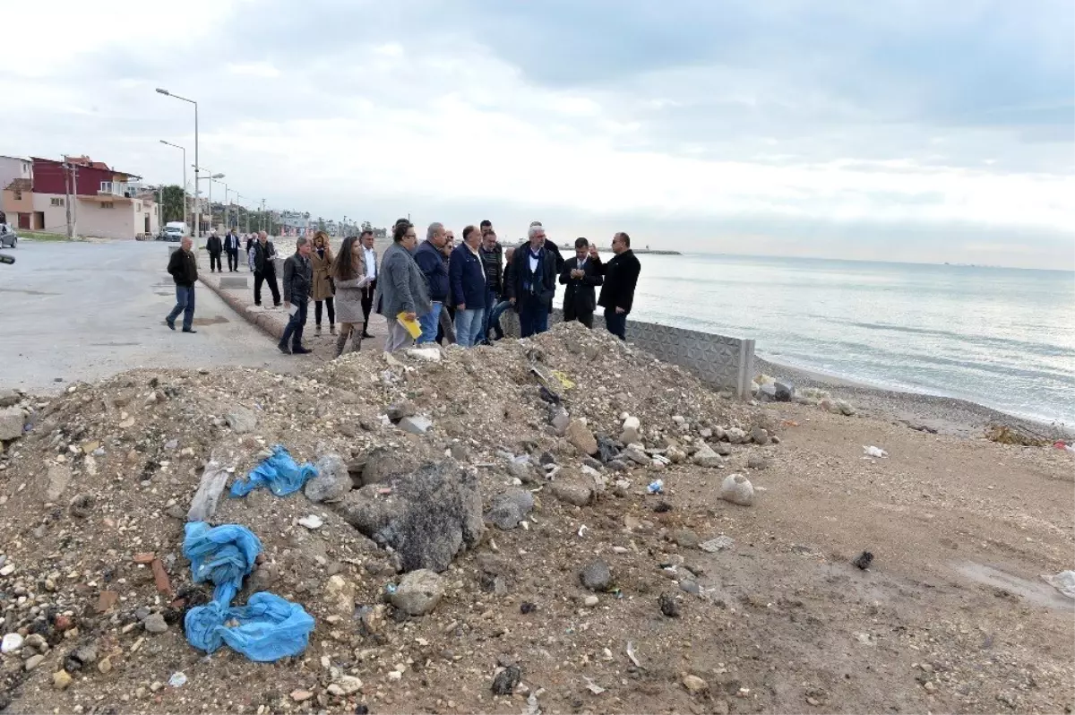 Karaduvar ve Karacailyas sahilleri yenilenecek