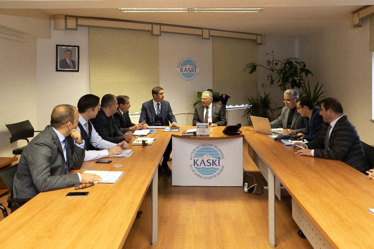 KASKİ\'de yatırım toplantısı yapıldı