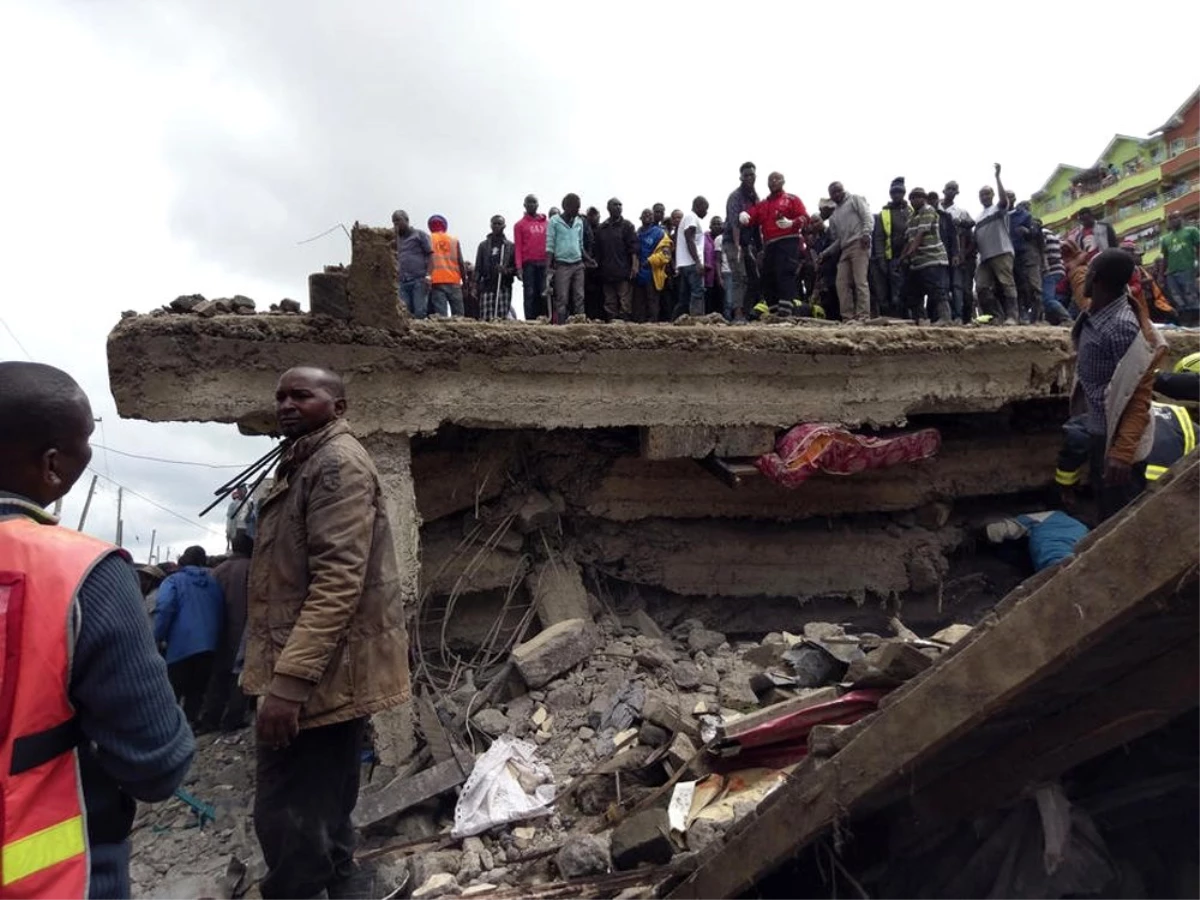 Kenya\'da 6 katlı bina çöktü