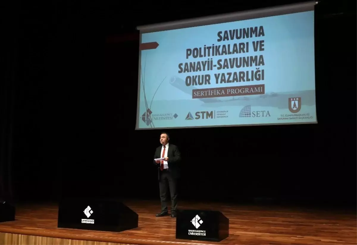 Savunma Sanayii Okuryazarlığı Sertifika Programı ilk kez HKÜ\'de