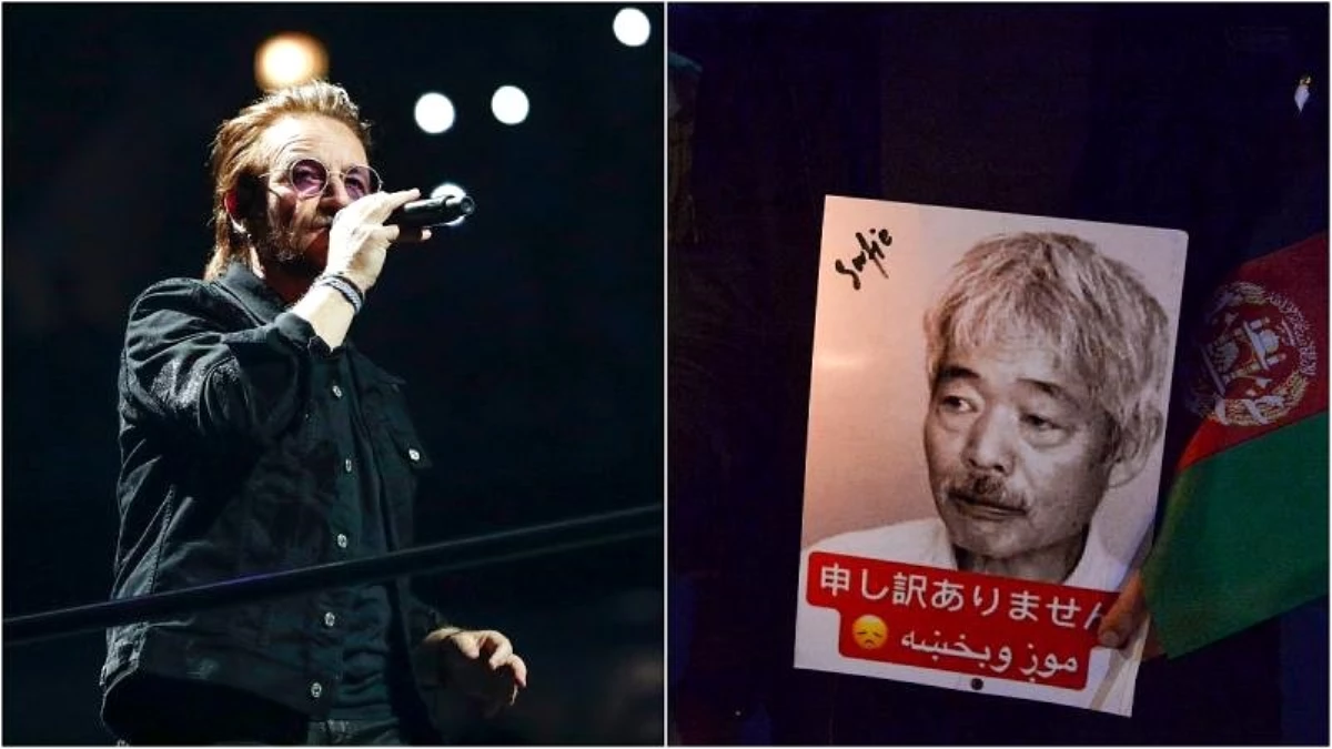 U2, M. Luther King\'e adadığı \'Pride\'ı Afganistan\'da öldürülen Japon doktor Nakamura için söyledi