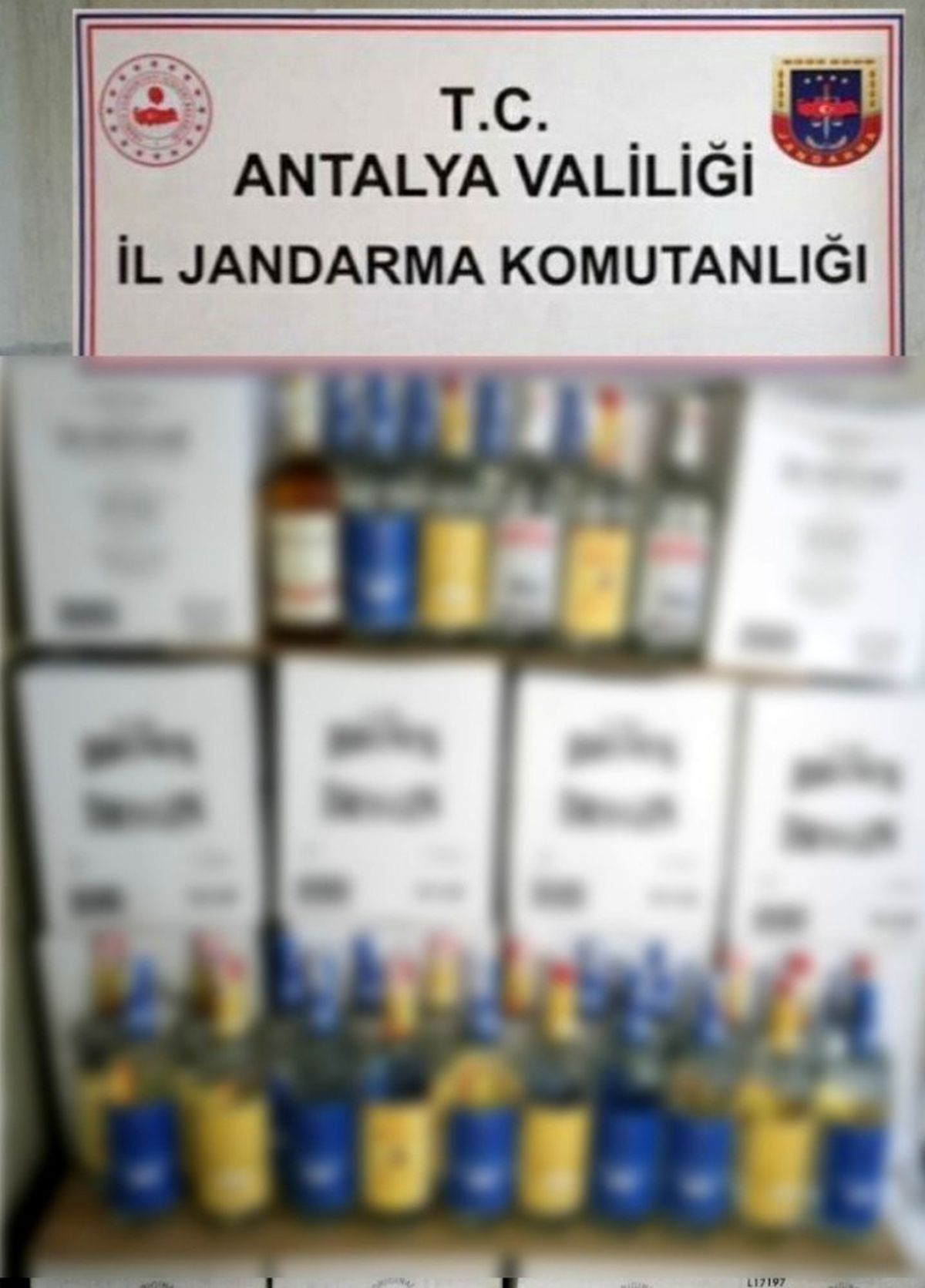 85 bin TL değerinde kaçak içki ele geçirildi