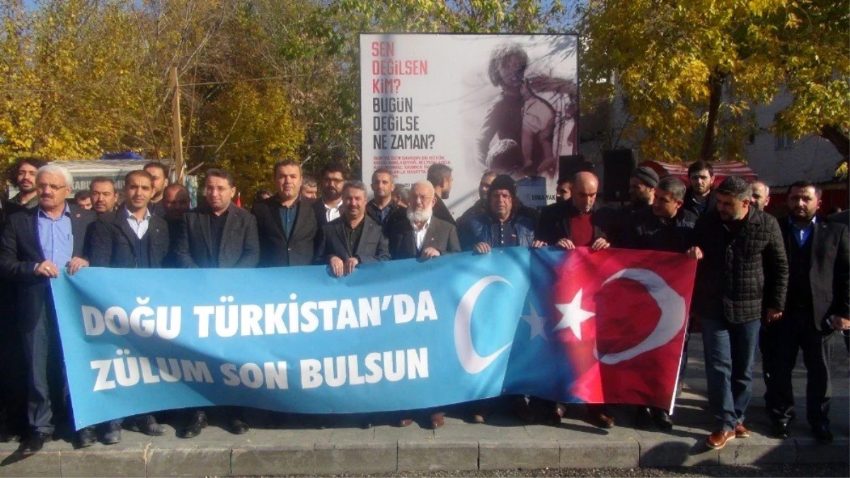 Adıyaman\'da STK\'lardan Doğu Türkistan\'da ki zulme tepki